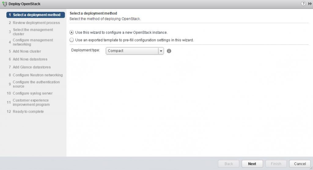 Instalando o VMware Integrated OpenStack 3.0 - Conza Tech